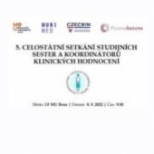 5. celostátní setkání studijních sester a koordinátorů klinických hodnocení