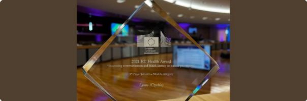 Loono přivezlo z Bruselu prestižní ocenění EU Health Award 2021 za kampaň #prsakoule