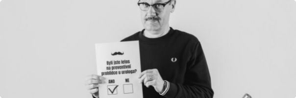 Startuje kampaň To nevočůráš! Chce dostat muže na preventivní prohlídky nejen během Movemberu
