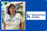 Rozhovor: Známe jeden druhého a vycházíme si vstříc. To se mi na Nemocnici Kadaň moc líbí, říká vrchní sestra interního oddělení Marcela Mádlová.